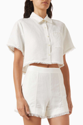 Simkhai Solange Crop Shirt