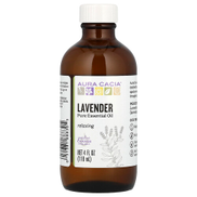 Aura Cacia, Pure Essential Oil, Lavender, 4 fl oz 118 ml