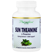 Paradise Herbs, Sun Theanine , 90 Vegetarian Capsules 200 mg per Capsule
