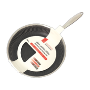 GELATU nonstick pan 30CM Frying Stainless Steel Non-stick With Lid, Induction Cooker And Other General Household SUS304